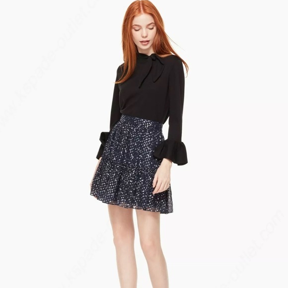 Kate Spade Navy Skirt Size 10 NWT - Picture 1 of 2